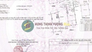 Bán nhà 300-300L Nguyễn Văn Đậu Phường 11 Quận Bình Thạnh