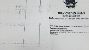 Bán nhà 41 Trần Quý Cáp Phường 11 Quận Bình Thạnh