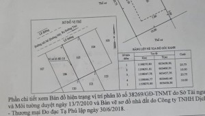 Bán nhà 235/50/7/19Thửa: 105Tờ: 92013 Trục Phường 13 Quận Bình Thạnh