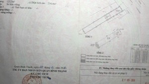 Bán nhà 185 Nguyễn Xí Phường 13 Quận Bình Thạnh