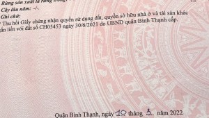 Bán nhà 327/7a Nơ Trang Long Phường 13 Quận Bình Thạnh