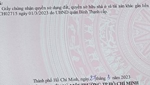 Bán nhà 36 Mê Linh Phường 19 Quận Bình Thạnh
