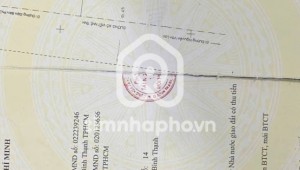 Bán nhà 246B Xô Viết Nghệ Tĩnh Phường 21 Quận Bình Thạnh