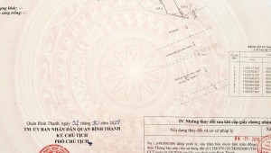 Bán nhà 29b Nguyễn Hữu Cảnh Phường 22 Quận Bình Thạnh