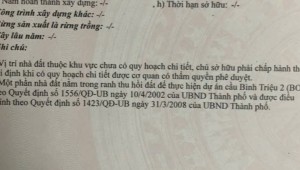 Bán nhà 27 Ung Văn Khiêm Phường 25 Quận Bình Thạnh