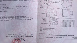 Bán nhà 400/8B-400/10 Ung Văn Khiêm Phường 25 Quận Bình Thạnh