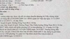 Bán nhà 253 Phạm Văn Chiêu Phường 9 Quận Gò Vấp