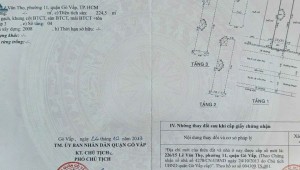 Bán nhà 226/15 Lê Văn Thọ Phường 11 Quận Gò Vấp