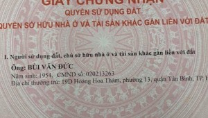 Bán nhà 448/20 Phan Huy Ích Phường 12 Quận Gò Vấp