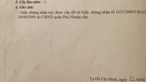 Bán nhà 67A Hồ Văn Huê, P.1, Phú Nhuận – 4x10m, 15 tỷ