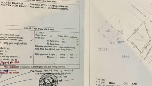 Bán nhà 480/1a Phan Xích Long Phường 1 Quận Phú Nhuận