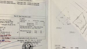 Bán nhà 343/73 Phan Xích Long Phường 1 Quận Phú Nhuận