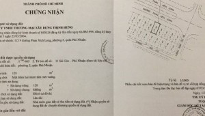 Bán nhà 166 Phan Xích Long Phường 2 Quận Phú Nhuận