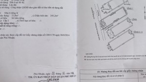 Bán nhà 94C1 Phùng Văn Cung Phường 2 Quận Phú Nhuận