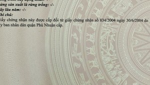 Bán nhà 28 Phan Tây Hồ Phường 7 Quận Phú Nhuận
