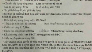 Bán nhà 117-119-121 Hoàng Văn Thụ Phường 8 Quận Phú Nhuận