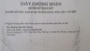 Bán nhà 79/1 Trần Huy Liệu Phường 11 Quận Phú Nhuận