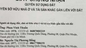 Bán nhà 518/8/9 Lê Văn Sỹ Phường 11 Quận Phú Nhuận