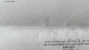 Bán nhà 63 Trần Hữu Trang Phường 11 Quận Phú Nhuận