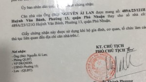 Bán nhà 489A/23/121H Huỳnh Văn Bánh Phường 13 Quận Phú Nhuận