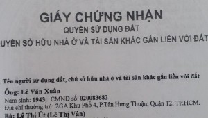 Bán nhà 43b Trần Khắc Chân Phường 15 Quận Phú Nhuận