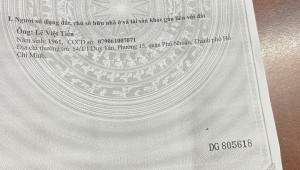 Bán nhà 54/1C Duy Tân Phường 15 Quận Phú Nhuận