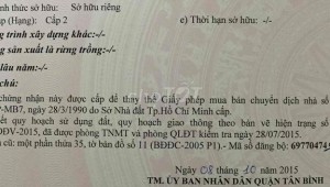 Bán nhà 298/3 Nguyễn Trọng Tuyển Phường 1 Quận Tân Bình