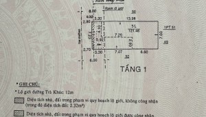 Bán nhà 15a Trà Khúc Phường 2 Quận Tân Bình