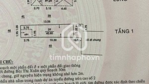 Bán nhà 190/8 Bùi Thị Xuân Phường 3 Quận Tân Bình