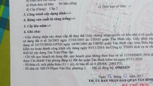 Bán nhà 71/26/2 Nguyễn Bặc Phường 3 Quận Tân Bình