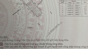Bán nhà 370 Hoàng Văn Thụ Phường 4 Quận Tân Bình