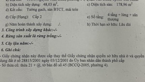 Bán nhà 101A Nguyễn Thái Bình Phường 4 Quận Tân Bình