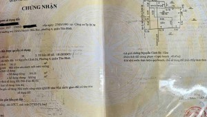 Bán nhà 14 Nguyễn Cảnh Dị Phường 4 Quận Tân Bình