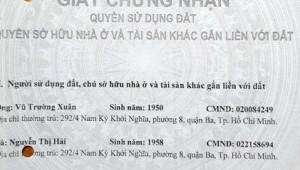 Bán nhà 32 Nguyễn Trọng Lội, P.4, Tân Bình – 4.5x17.8m, 15 tỷ