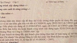 Bán nhà 38 Cộng Hòa Phường 4 Quận Tân Bình