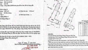 Bán nhà 1077 Cách Mạng Tháng Tám Phường 7 Quận Tân Bình