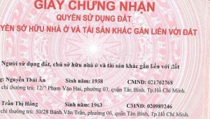 Bán nhà 90 Bành Văn Trân Phường 7 Quận Tân Bình