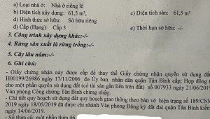 Bán nhà 1073/8-8A-8C Cách Mạng Tháng Tám Phường 7 Quận Tân Bình
