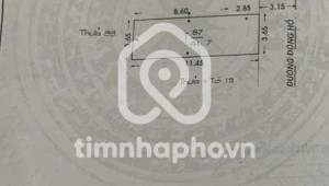 Bán nhà 53-55 Đông Hồ Phường 8 Quận Tân Bình