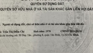 Bán nhà 50 Duy Tân Phường 8 Quận Tân Bình