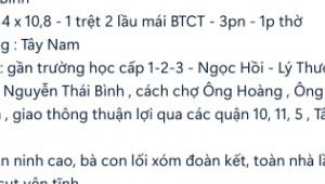 Bán nhà 373/1/171M1 Thiên Phước Phường 9 Quận Tân Bình