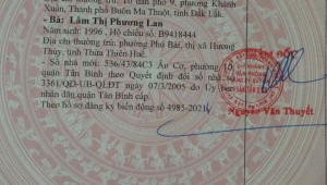 Bán nhà 536/43/84c3 Âu Cơ Phường 10 Quận Tân Bình
