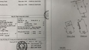 Bán nhà 41 Số 2 Phường 10 Quận Tân Bình