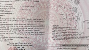 Bán nhà 947/12/1 Lạc Long Quân Phường 11 Quận Tân Bình