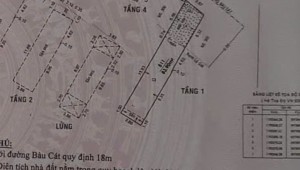 Bán nhà 300A Bàu Cát Phường 11 Quận Tân Bình