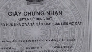Bán nhà 76 A4 Phường 12 Quận Tân Bình