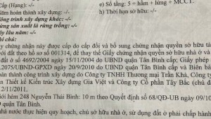 Bán nhà 248/6 Nguyễn Thái Bình Phường 12 Quận Tân Bình