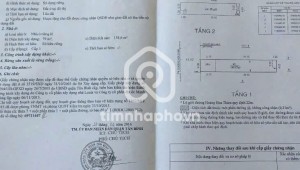 Bán nhà 282 Hoàng Hoa Thám Phường 12 Quận Tân Bình