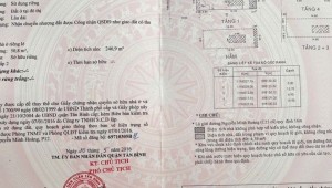 Bán nhà 57 Nguyễn Minh Hoàng Phường 12 Quận Tân Bình
