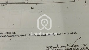 Bán nhà 12 Bàu Cát 2 Phường 12 Quận Tân Bình